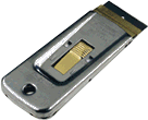 1.5in Razor Scraper Single Edge Blades with FREE Retractable Scr