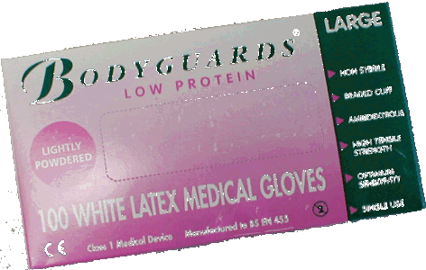 Latex Gloves Box 

100 Large