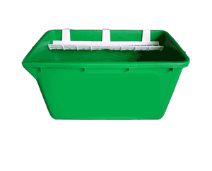 15in Oblong Window Cleaners Bucket With Sieve