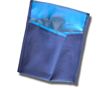 Pocket Large Cotton Drill Waterproof PVC Lined x1